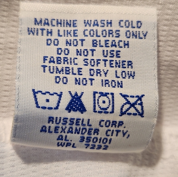 Russell Athletic Black and White Polo Shirt Classic Design XXL - Picture 8 of 9